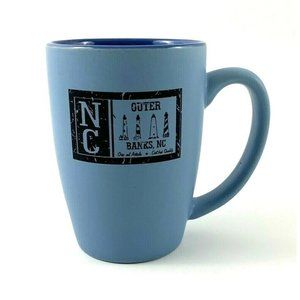 Outer Banks North Carolina Souvenir Coffee Mug / Cup. 14 oz.  Excellent Shape!